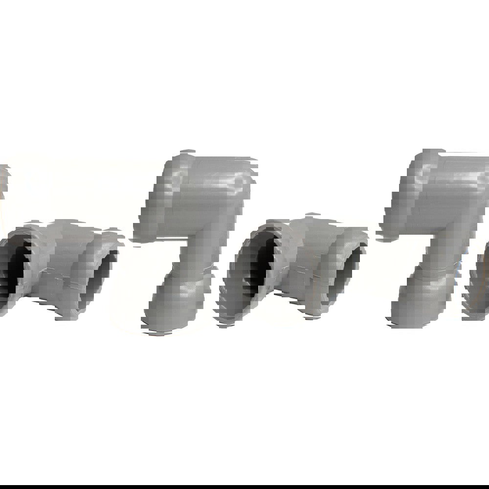 Coolant Hose Nozzles; Coolant Hose Nozzle Type: Nozzle ; Nozzle Style: 90 Deg ; Nozzle Diameter (Fractional Inch): 5/8 ; Acid-resistant: No ; Color: Light Gray ; Number Of Pieces: 25