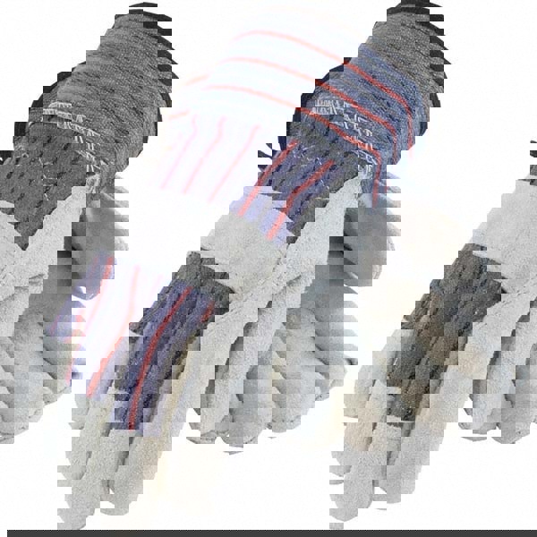 General Purpose Work Gloves: X-Large, Cowhide Leather