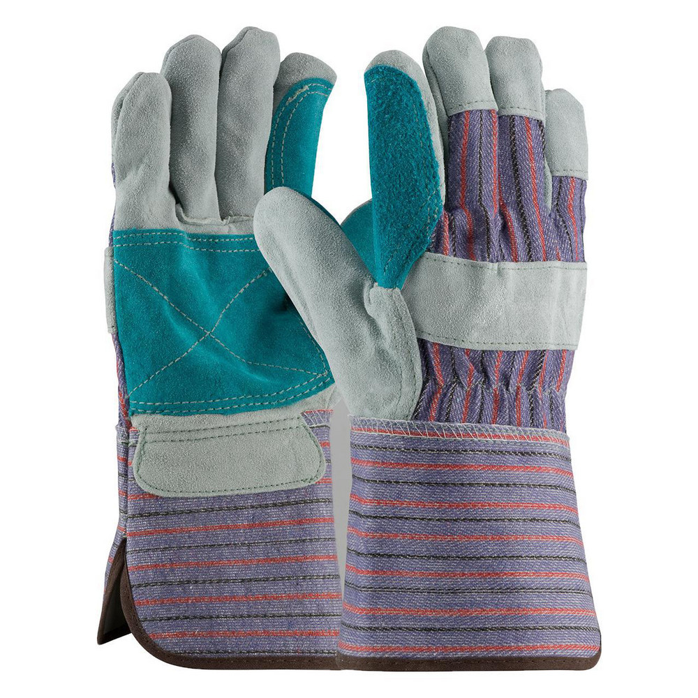 Work Gloves: PiP 84-7633, Size Large, Cowhide Leather Lined, Cowhide Leather, General Purpose