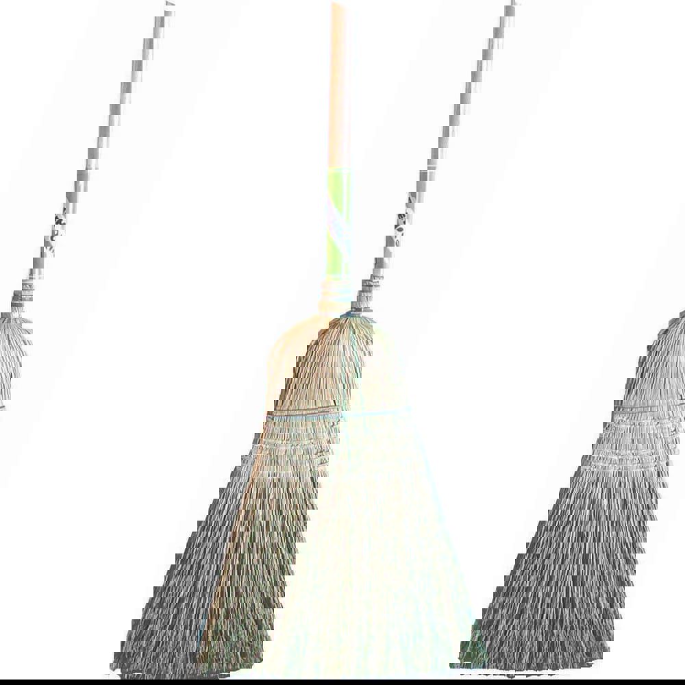 Corn, Lobby & Whisk Brooms; Broom Type: Corn ; Block Width (Inch): 10 ; Bristle Material: Corn ; Handle Material: Wood ; Bristle Length (Inch): 10 ; Handle Length (Decimal Inch): 39