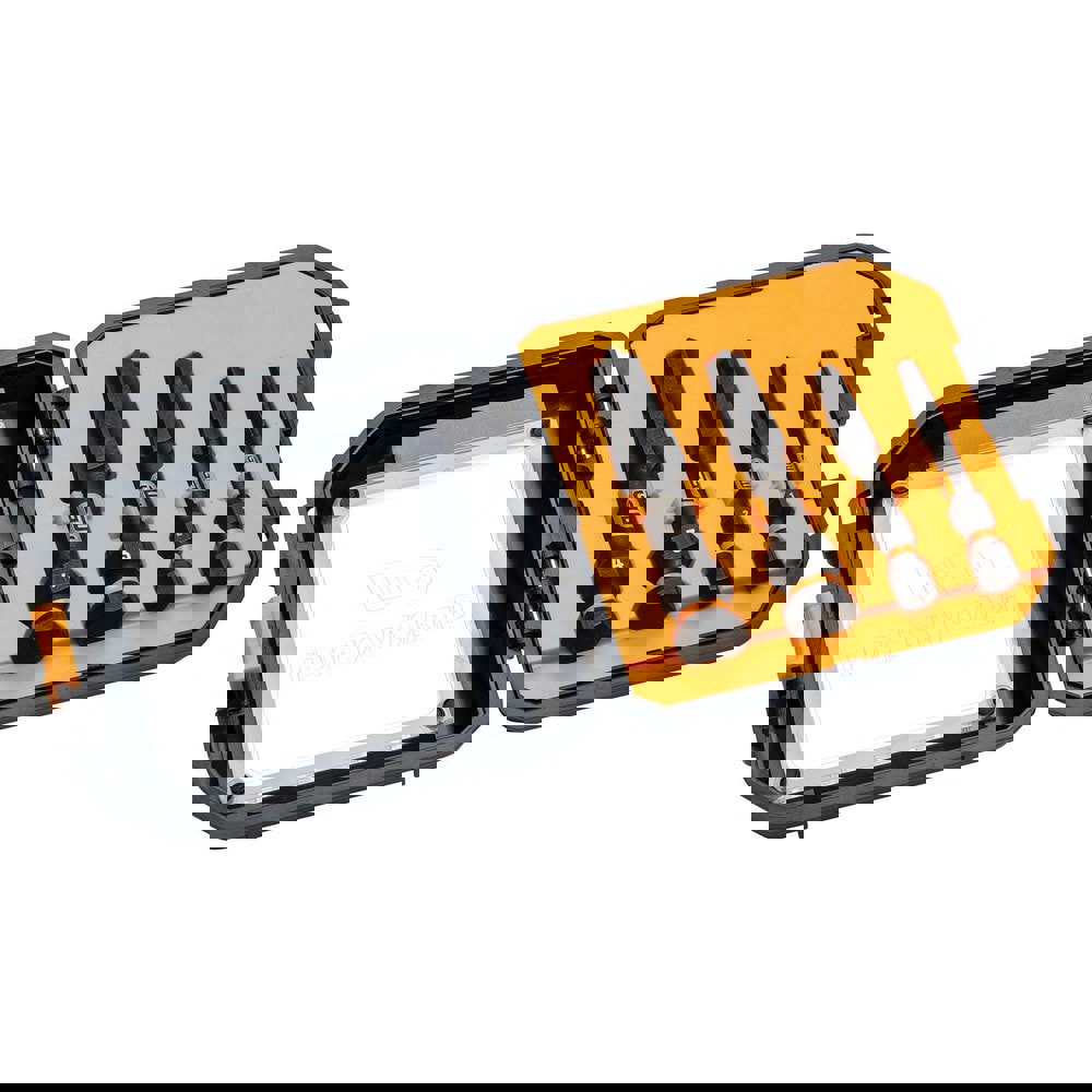 Bolt Extractor Sets; Compatible Screw Size: 1/4 (M5 - M6); 5/16 in to 3/8 in (M8 - M10); 7/16 in to 1/2 in (M12 - M14); 9/16 in to 5/8 in (M14 - M16) ; Container Type: Blow Molded Box ; For Use With: Stripped Screws & Rounded Bolts