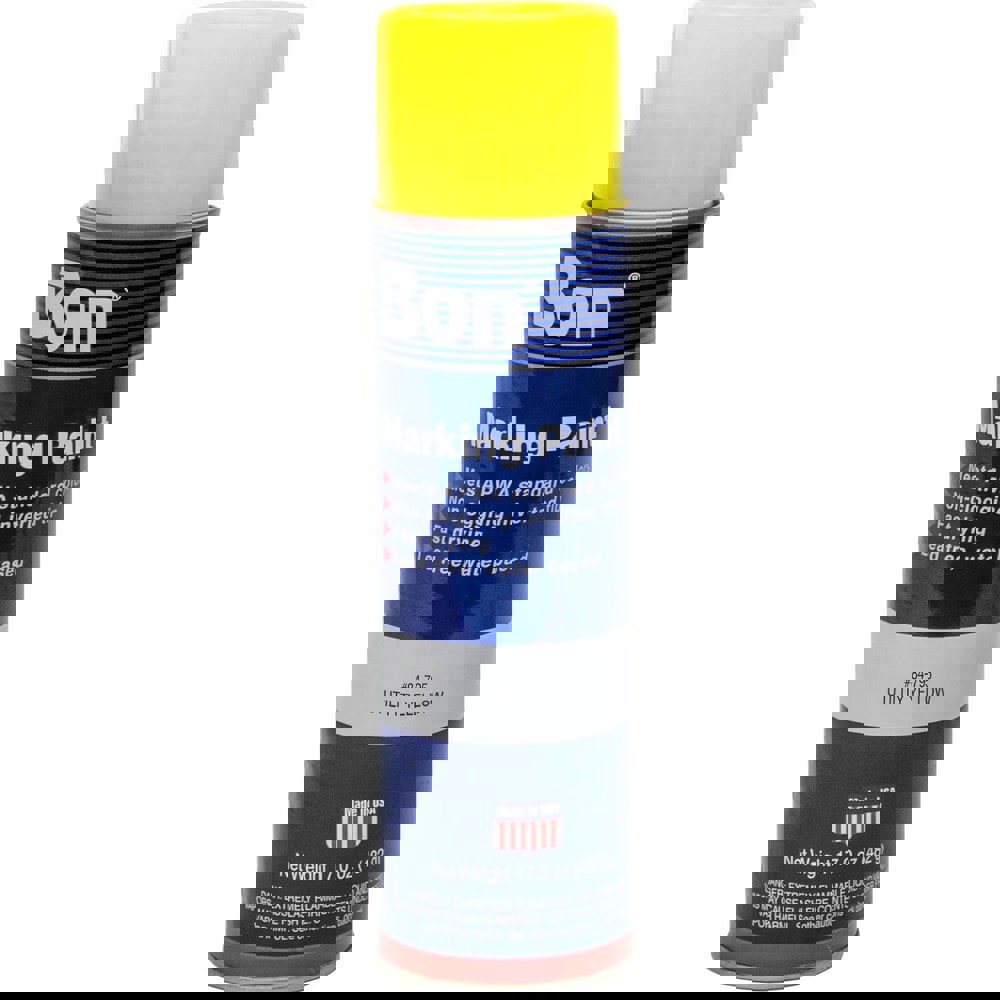 Striping Paint: 20 oz, Smooth, Yellow