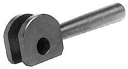 Clamp Cam Levers; Type: Double Cam ; Hole Diameter (Inch): 3/16 ; Hole Center to Lever End (Inch): 2-1/2 ; Overall Width (Inch): 9/16 ; Travel (Inch): 1/16 ; Hole Center to Cam End (Inch): 2-1/2