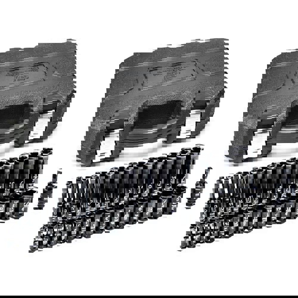 Deep Impact Standard Socket Set: 29 Pc, 3/8