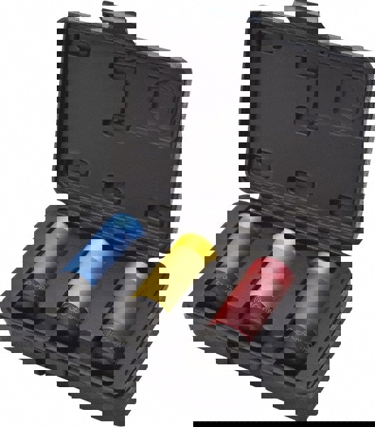 Impact Standard Thin Wall Socket Set: 3 Pc, 1/2