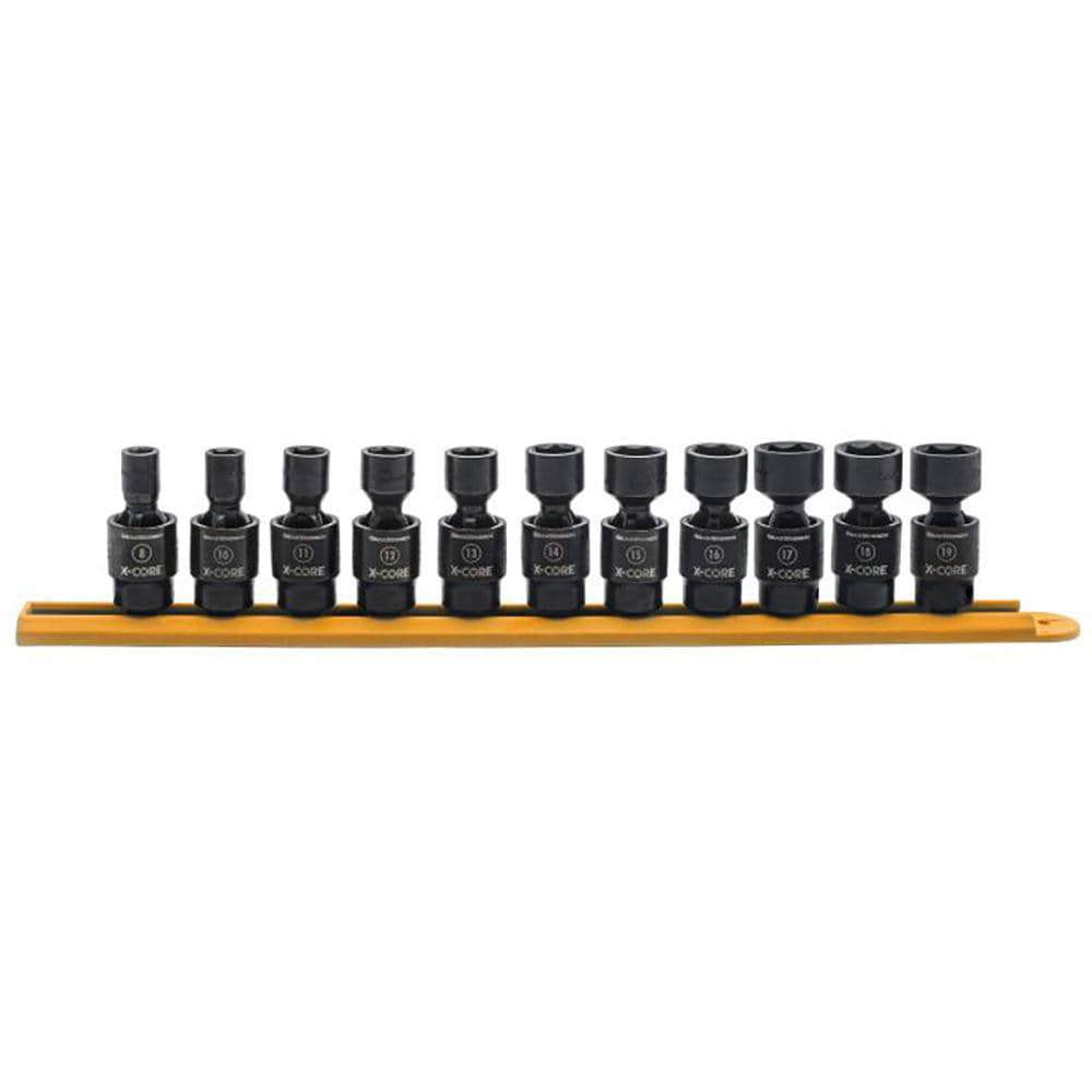 Impact Universal Socket Set: 11 Pc, 3/8