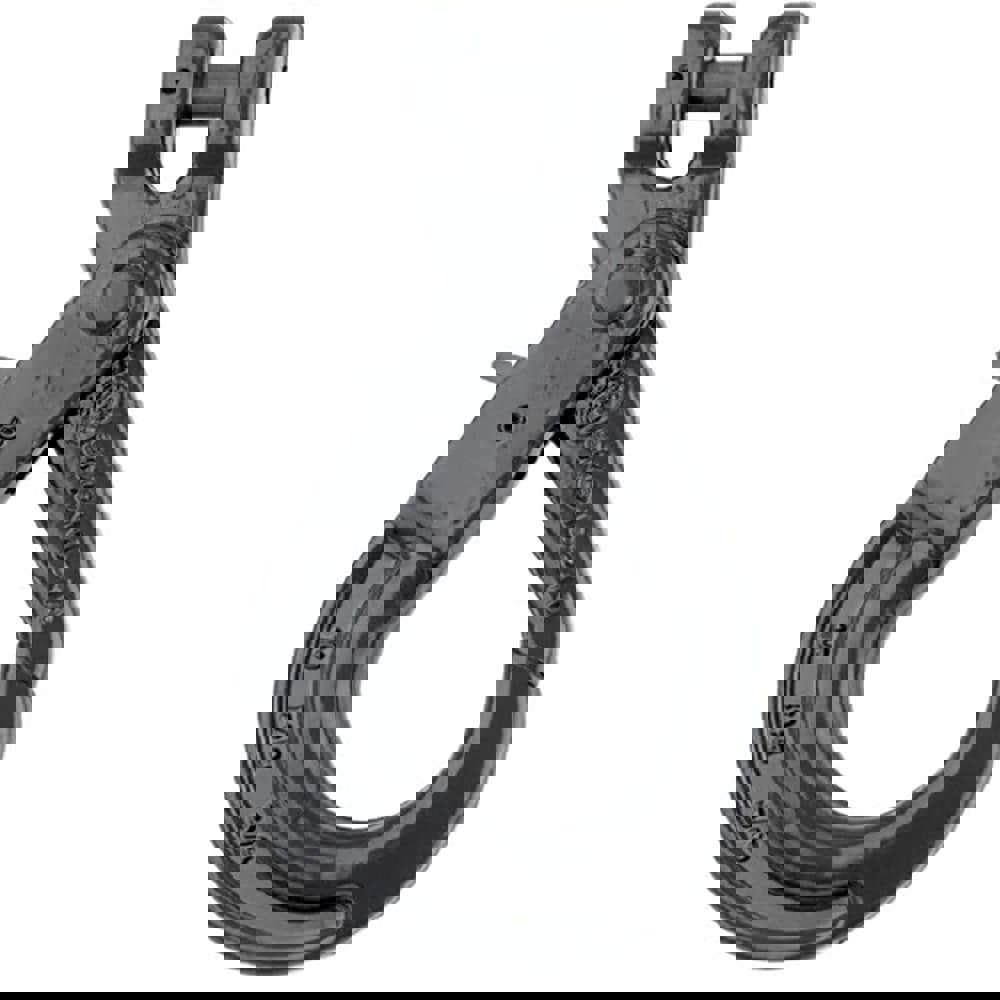 Clevis Hooks; Chain Grade: 80 ; Work Load Limit: 4500lb ; Material: Alloy Steel ; Clevis Inside Diameter: 0.33in ; Clevis Pin Diameter: 0.38in ; Hook Throat: 1.34in