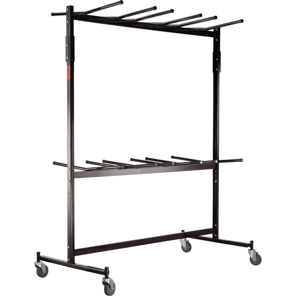 Cushions, Casters & Chair Accessories; Type: Dolly ; For Use With: Folding Chairs ; Material: Steel ; Color: Brown ; Shape: Rectangle ; Number Of Pieces: 2