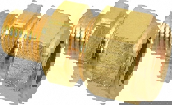 Compression Tube Connector: 1/4