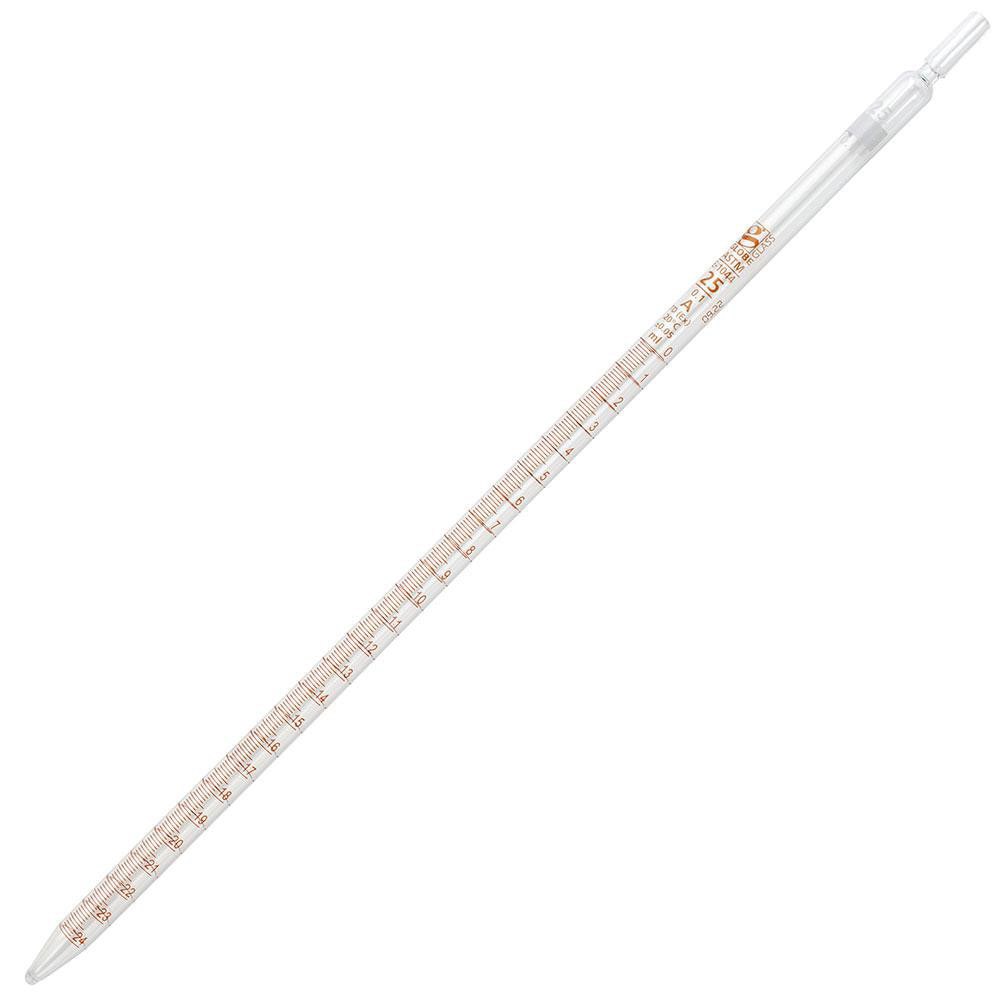 Beakers & Pipettes; Dispensing Type: Drop ; Volume Capacity: 25.0ml ; Pipette Material: Borosilicate Glass ; Color: Clear ; Labware Transparency: Transparent ; Graduations: Yes
