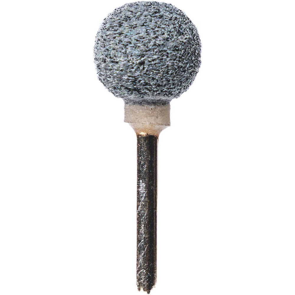 Mounted Points; Point Shape: Ball ; Point Shape Code: B121 ; Abrasive Material: Aluminum Oxide ; Tooth Style: Single Cut ; Grade: Medium Fine ; Bond Type: Unitized