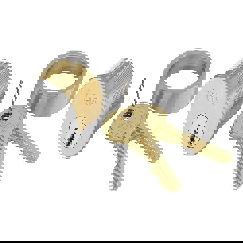 Cylinders; Keying: Schlage C ; Number of Pins: 6 ; Finish/Coating: Satin Chrome