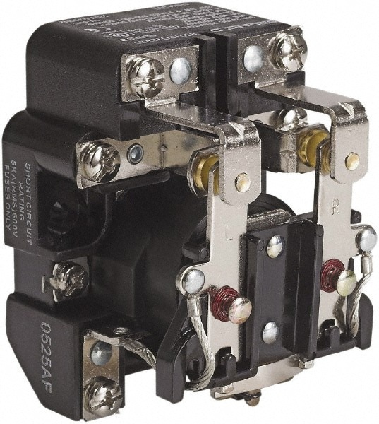 1-1/2 hp, 10 VA Power Rating, Electromechanical Screw Clamp General Purpose Relay