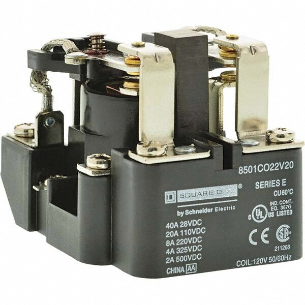 10 VA Power Rating, Electromechanical Screw Clamp General Purpose Relay