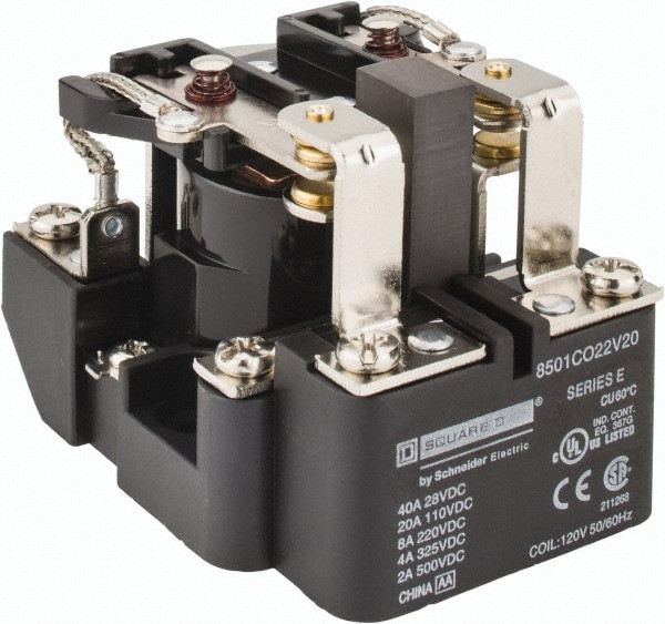 10 VA Power Rating, Electromechanical Screw Clamp General Purpose Relay