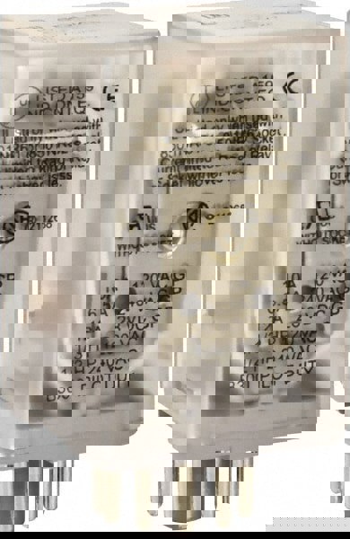 8 Pins, 1 hp at 277 Volt & 1/3 hp at 120 Volt, 3 VA Power Rating, Octal Electromechanical Plug-in General Purpose Relay