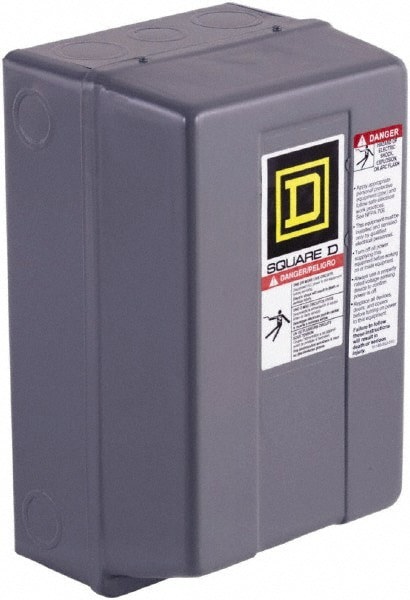 3 Pole, 220 Coil VAC at 50 Hz, 240 Coil VAC at 60 Hz, 27 Amp NEMA Contactor