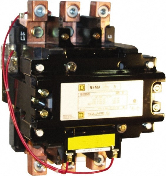 3 Pole, 440 Coil VAC at 50 Hz and 480 Coil VAC at 60 Hz, 270 Amp NEMA Contactor