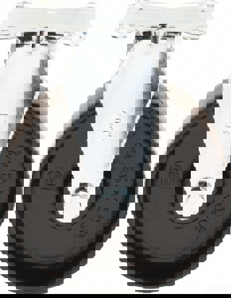 Rigid Top Plate Caster: Polypropylene, 5