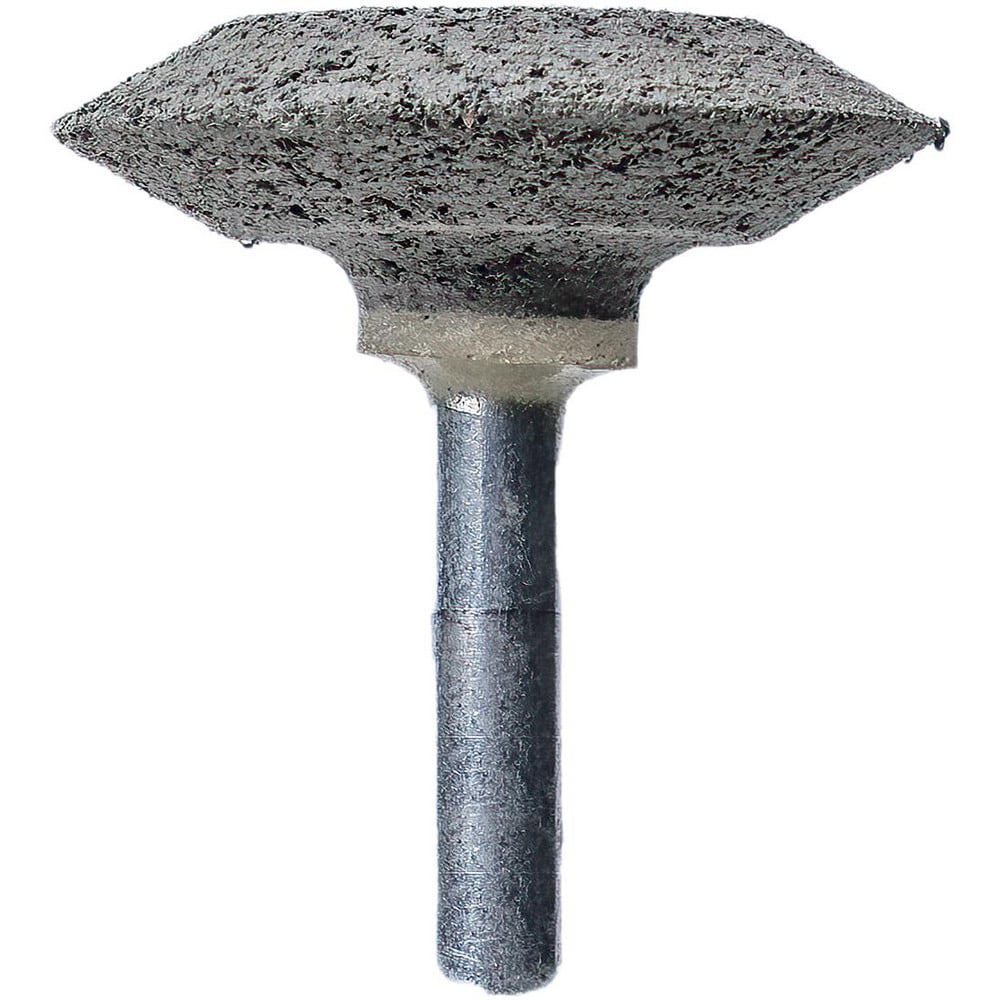 Mounted Points; Point Shape: Cone ; Point Shape Code: A36 ; Abrasive Material: Silicon Carbide ; Tooth Style: Single Cut ; Grade: Fine ; Bond Type: Unitized