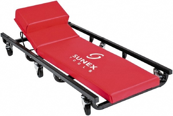 250 Lb Capacity, 6 Wheel Creeper (with Adjustable Headrest)