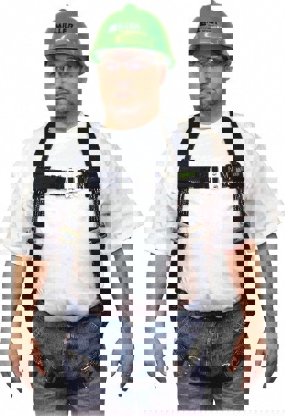 Fall Protection Harnesses: 400 Lb, Welder Style, Size Universal, Kevlar