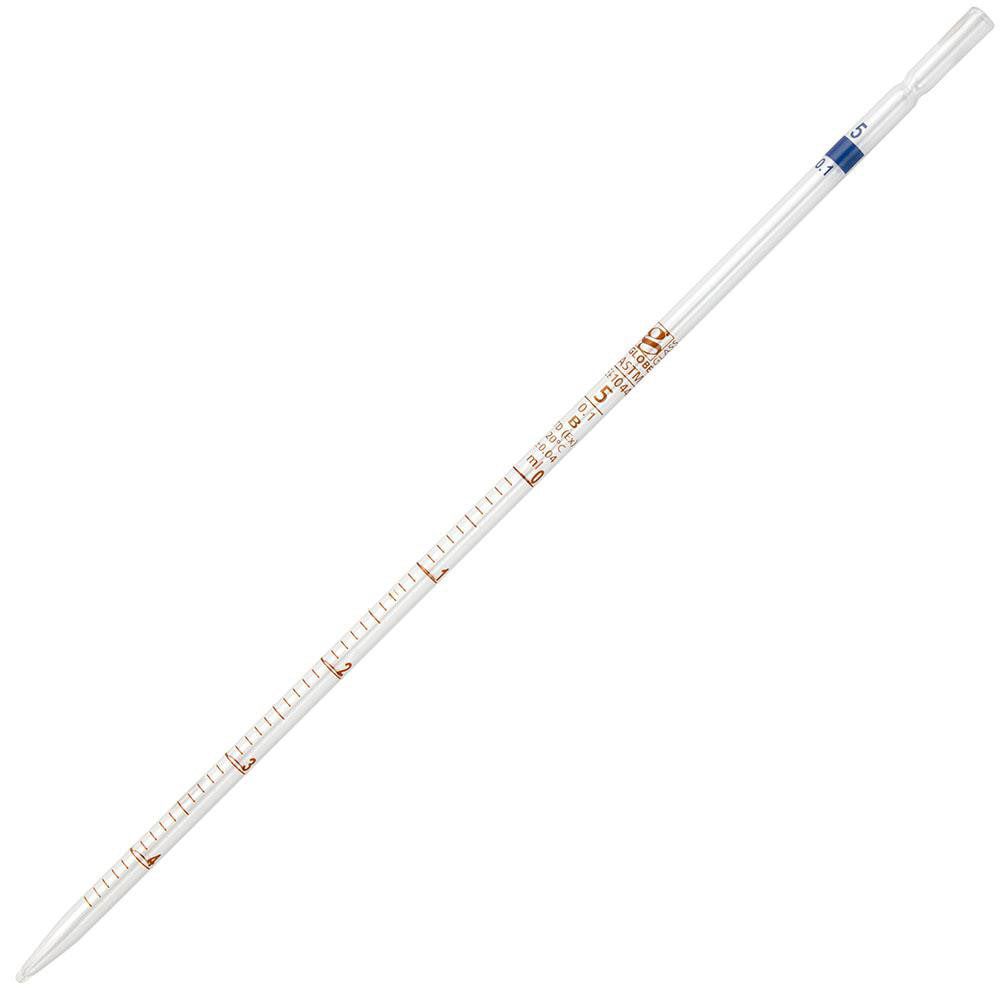 Beakers & Pipettes; Dispensing Type: Drop ; Volume Capacity: 5.0ml ; Pipette Material: Borosilicate Glass ; Color: Clear ; Labware Transparency: Transparent ; Graduations: Yes