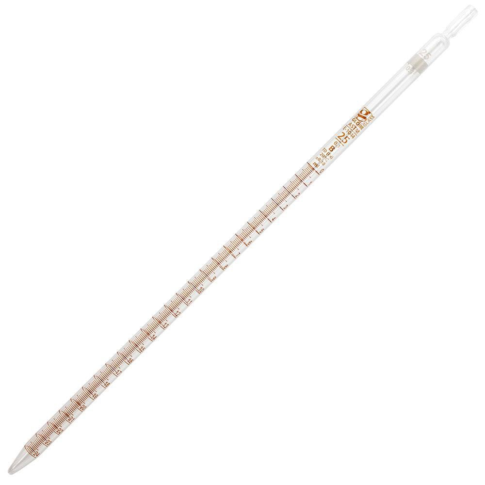 Beakers & Pipettes; Dispensing Type: Drop ; Volume Capacity: 25.0ml ; Pipette Material: Borosilicate Glass ; Color: Clear ; Labware Transparency: Transparent ; Graduations: Yes