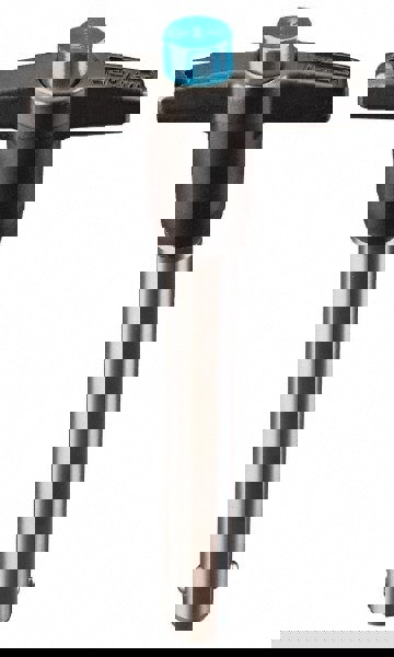 Push-Button Quick-Release Pin: T-Handle, 6 mm Pin Dia, 25 mm Usable Length