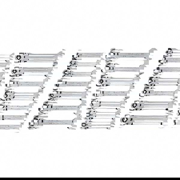 Combination Wrench Set: 14 Pc, 1/2
