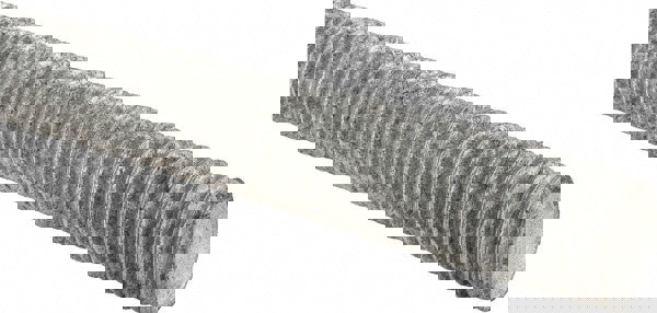 Threaded Rod: 7/8-9, 6' Long, Low Carbon Steel