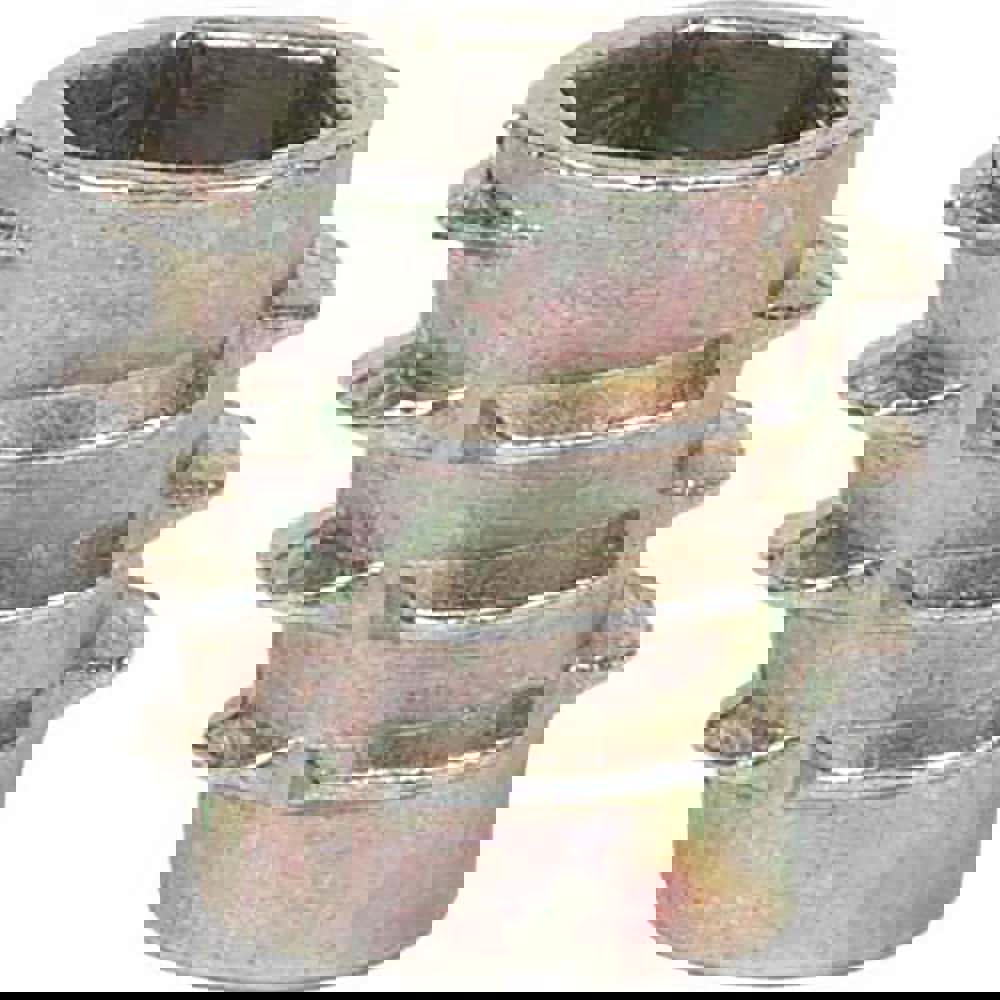 Hex Drive & Slotted Drive Threaded Inserts; Product Type: Flush Hex Drive ; Thread Size: 5/16-18 ; Material: Zinc Alloy ; Finish: Hexavalent Chrome ; Drill Size: 0.4380 ; Hex Size: M8