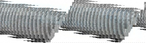 Threaded Rod: 1-8, 6' Long, Low Carbon Steel