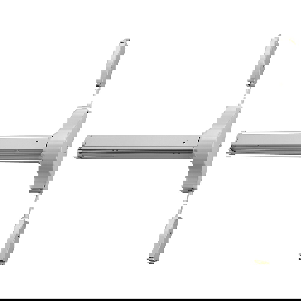 Vertical Bars; Type: Surface Vertical Rod Exit Device ; Rating: Fire Rated ; Hand: RH field reversible ; Minimum Door Width: 30 (Inch); Maximum Door Width: 36.000 (Inch); Special Item Information: Flatbar