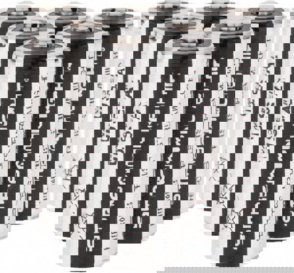 6 Qty 1 Pack Size CR123A, Lithium, 6 Pac