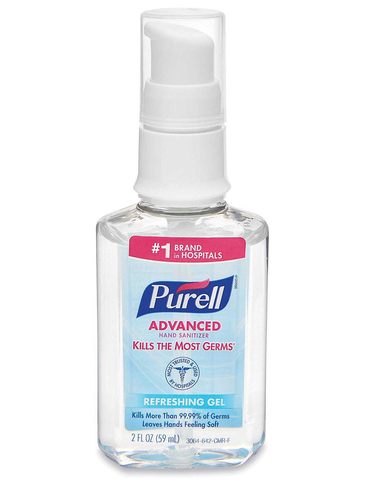 Hand Sanitizer: Gel, 2 oz Squeeze Bottle, Contains Alcohol