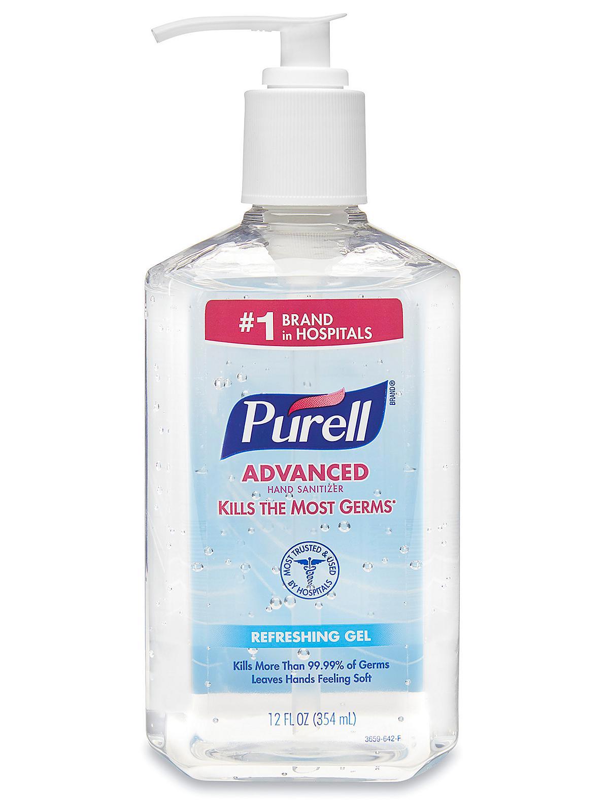 Hand Sanitizer: Gel, 12 oz Pump Spray Bottle, Contains Alcohol