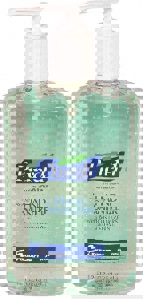 Hand Sanitizer: Liquid, 12 oz Bottle, Contains Alcohol