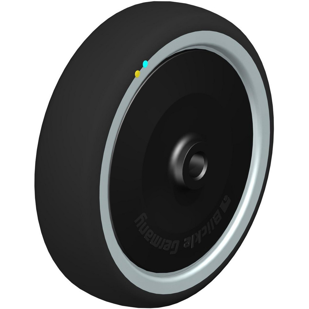 Caster Wheels; Wheel Type: Rigid; Swivel ; Wheel Diameter (Inch): 5 ; Bearing Type: Ball ; Wheel Width (Inch): 1-1/4 ; Wheel Core Material: Nylon ; Wheel Material: Polyurethane