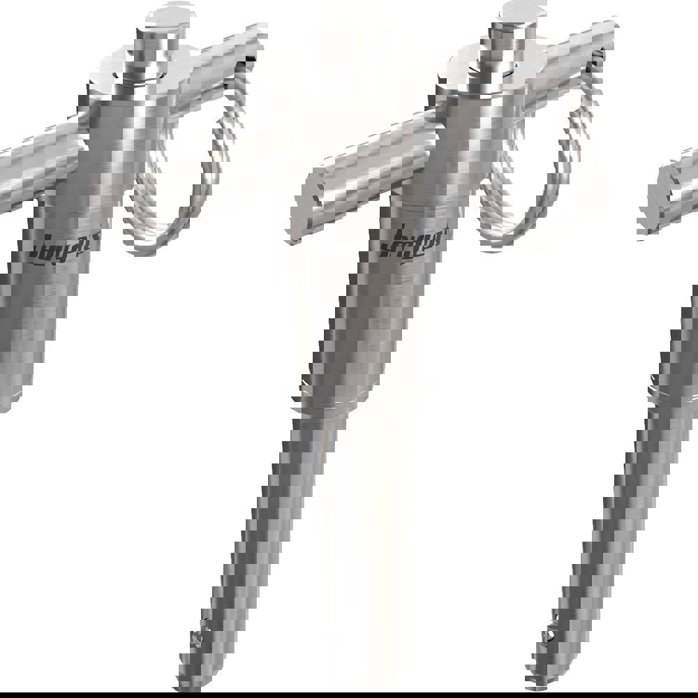 Ball Grip Quick-Release Pin: T-Handle, 20 mm Pin Dia, 70 mm Usable Length