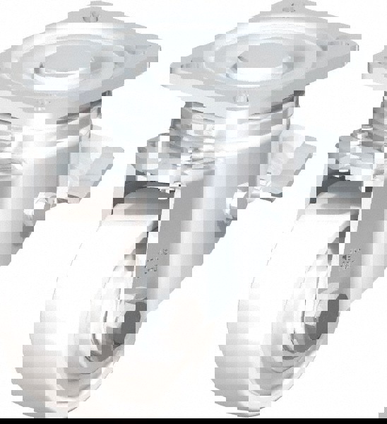 Swivel Top Plate Caster: Nylon, 3