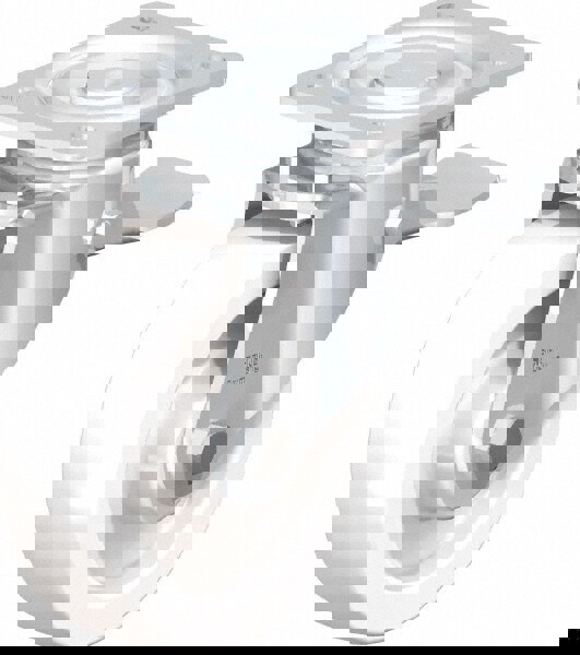 Swivel Top Plate Caster: Nylon, 6-1/2