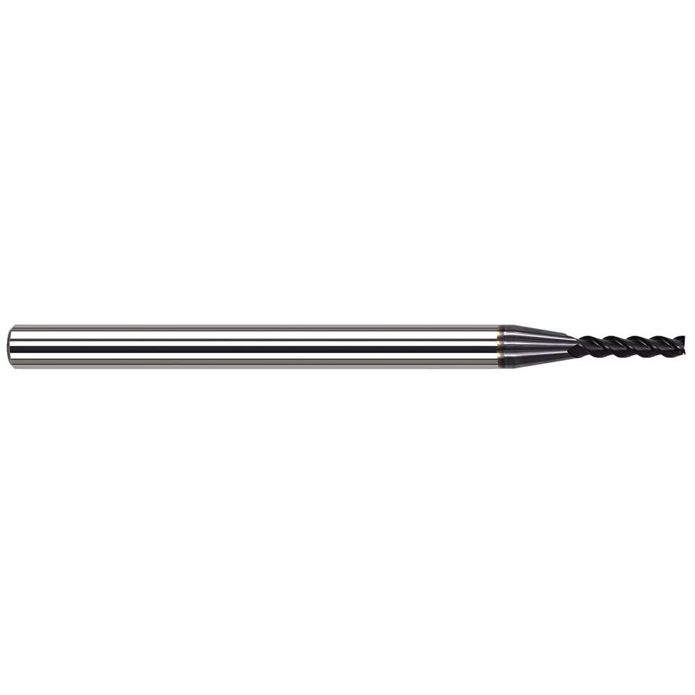 Square End Mills; Mill Diameter (Decimal Inch): 0.0400 ; Number Of Flutes: 4 ; End Mill Material: Solid Carbide ; Length of Cut (Decimal Inch): 0.2030 ; Length of Cut (Inch): 13/64 ; Shank Diameter (Inch): 1/8