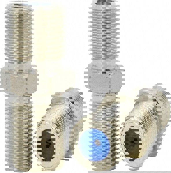 3 GHz, 75 Ohm, Straight, F Type Compression Coaxial Connector