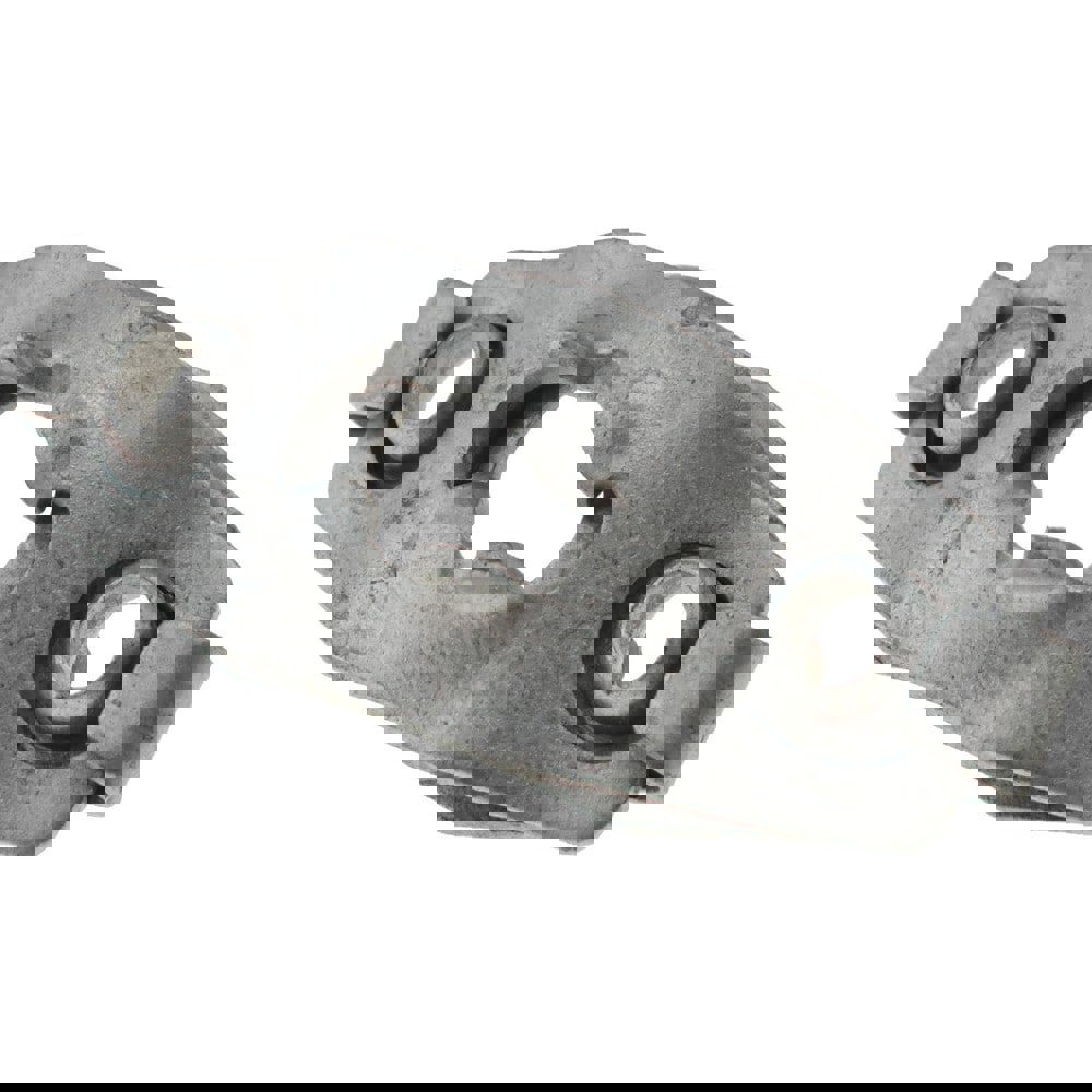 3mm Diam, Steel, Rivet On, Quarter Turn Stud Receptacle with Base