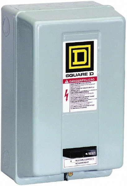 220 Coil VAC at 50 Hz, 240 Coil VAC at 60 Hz, 18 Amp, Nonreversible Enclosed Enclosure NEMA Motor Starter