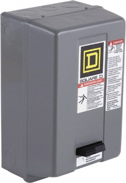 208 Coil VAC at 60 Hz, 600 Coil VAC, 18 Amp, Enclosed Enclosure NEMA Motor Starter