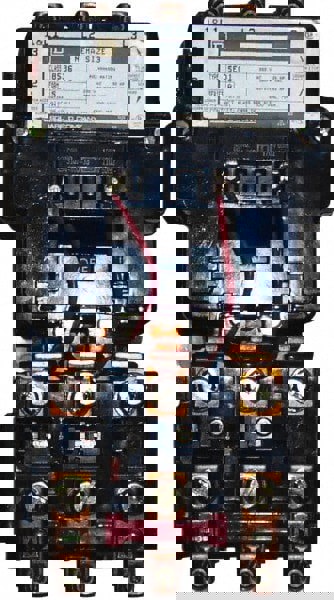 110 Coil VAC at 50 Hz, 120 Coil VAC at 60 Hz, 90 Amp, NEMA Size 3, Nonreversible Open Enclosure NEMA Motor Starter