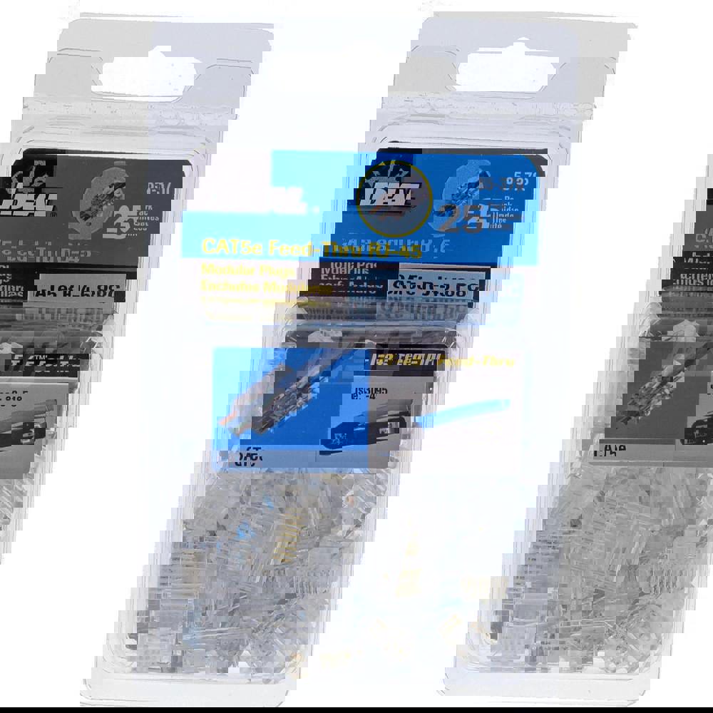 Modular Connectors; Connector Type: RJ45 ; Data Rating: Cat5e ; Number of Positions: 8 ; Number of Contacts: 8 ; UNSPSC Code: 39121400