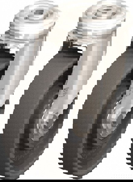 Hollow Kingpin Caster: Swivel, 4